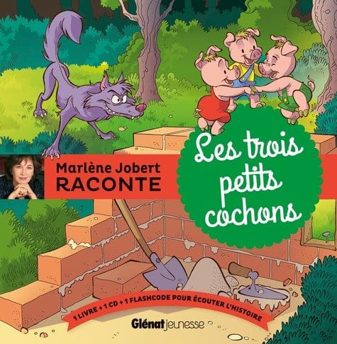 Marlène Jobert raconte les trois petits cochons + CD