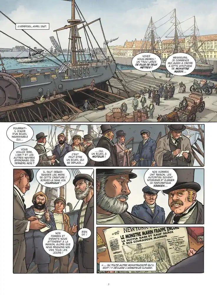 Grands classiques en BD - Vingt mille lieues sous les mers