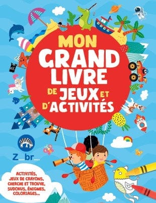 Mon grand livre de jeux et d'activités