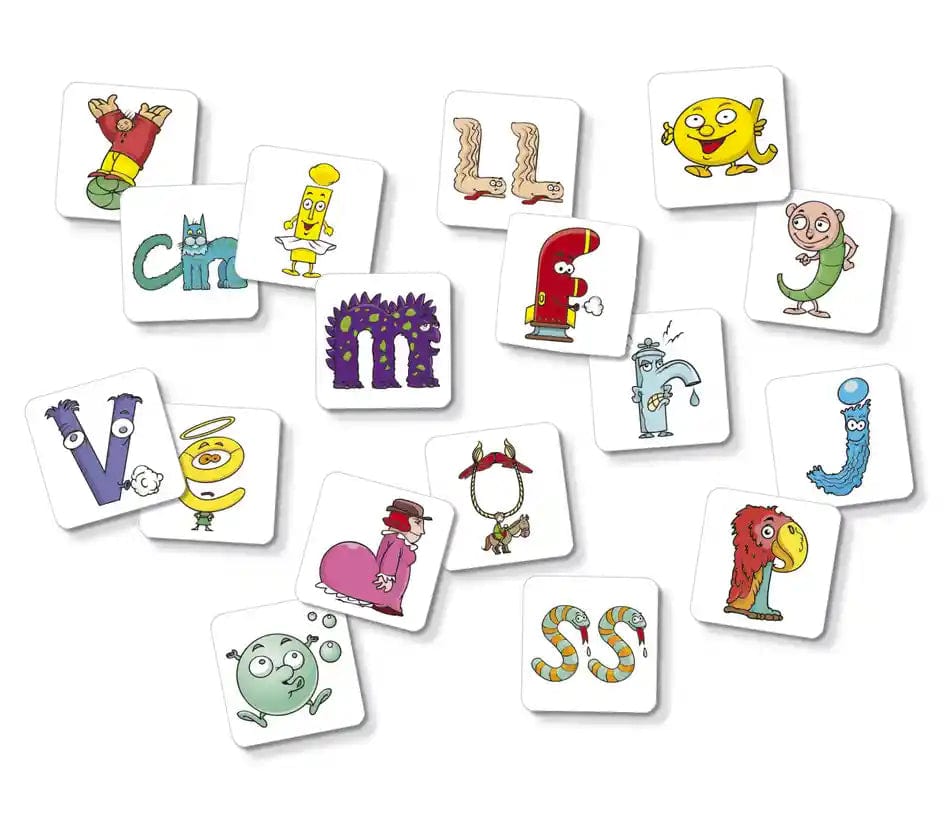 Le petit train des Alphas GS-CP : Je forme mes premiers mots