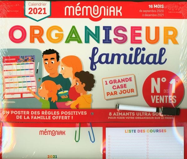 Organisateur familial - Septembre 2020 - Décembre 2021