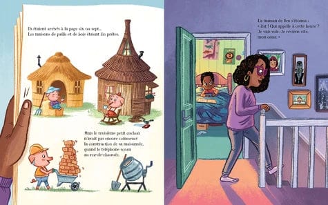 Les trois petits cochons et le grand méchant livre
