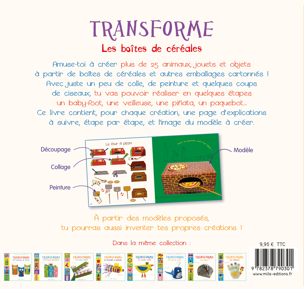 Jeux de récup' - Transforme les boîtes de céréales