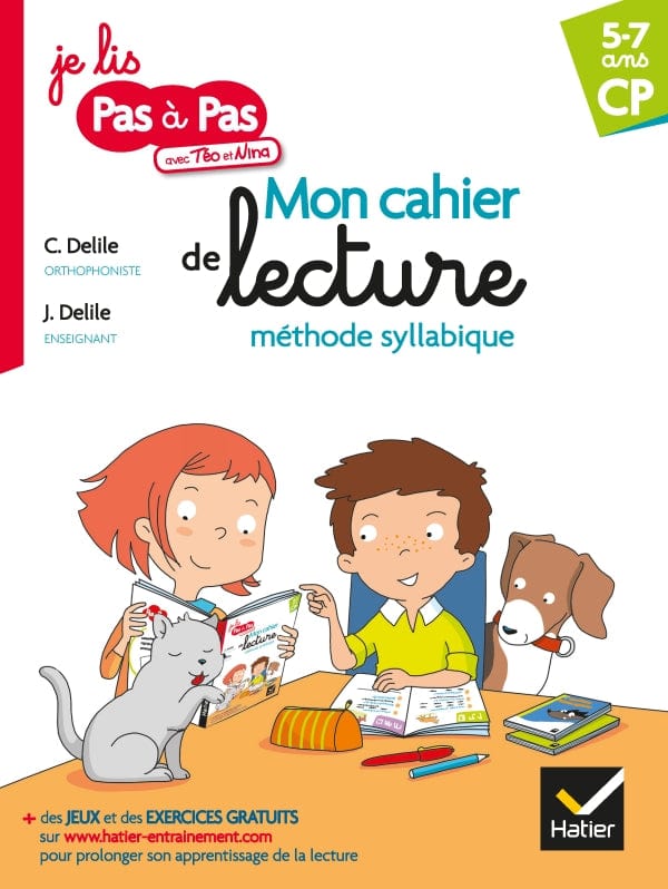 Je lis pas à pas - Mon cahier de lecture méthode syllabique