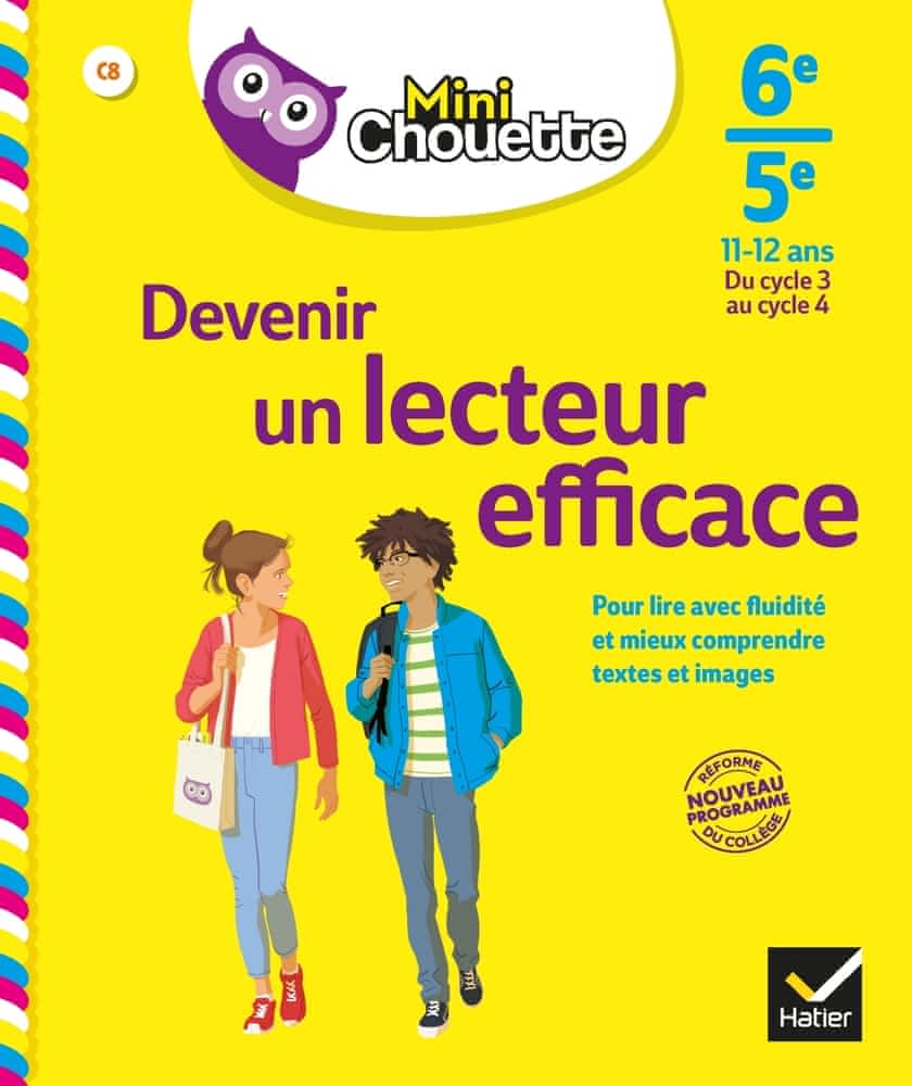 Mini chouette - Devenir un lecteur efficace - 6e/5e