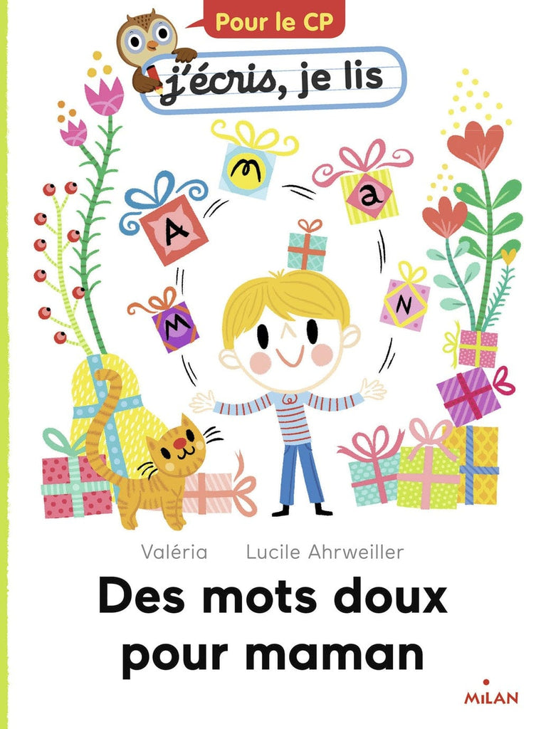 J'écris, je lis - Des mots doux pour maman