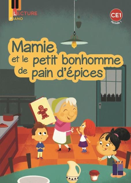 Lecture Piano CE1 - Album Mamie et le petit bonhomme de pain d'épices - Pack de 5
