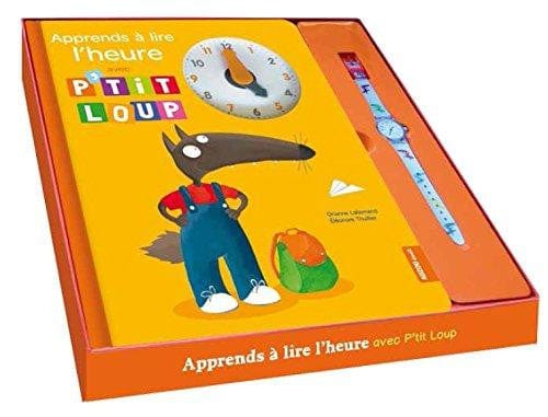 Apprends à lire l'heure avec P'tit Loup + montre