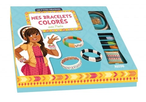 Les p'tites créatrices - Mes bracelets colorés