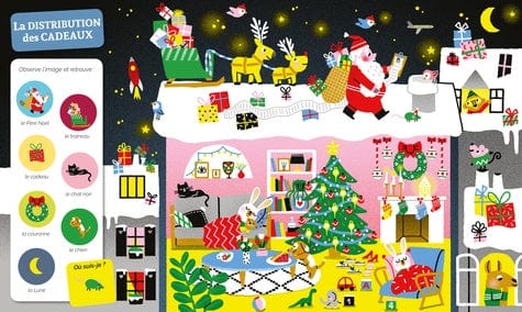 Cherche et trouve des tout-petits - À Noël