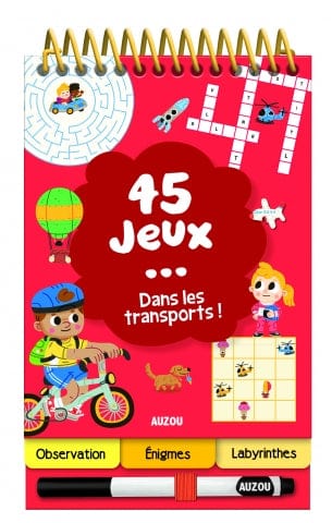 45 jeux ... dans les transports!