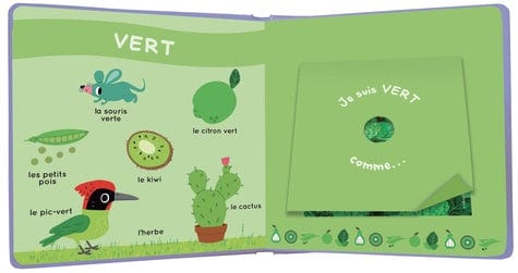 Mon livre des odeurs et des couleurs - Le jardin