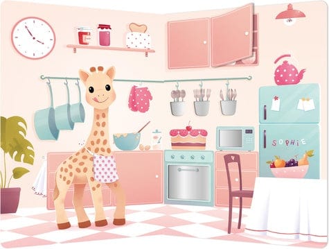 Mon très grand livre d'éveil Sophie la girafe