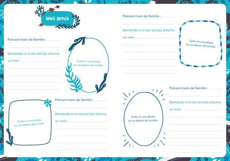 Mon carnet secret Océans
