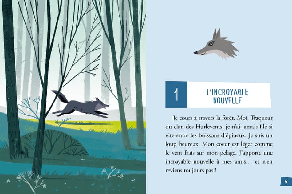 Pas à pas - L'appel des loups T04 - L'ennemi invisible