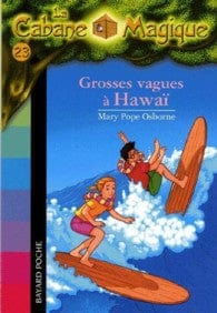 La cabane magique T23 - Grosses vagues à Hawaï