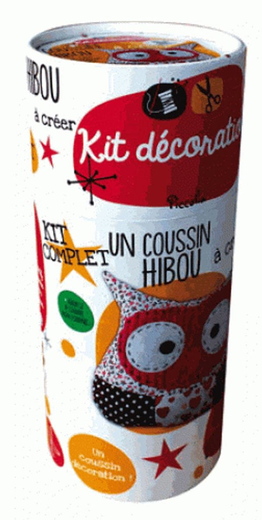 Kit décoration - Un coussin hibou