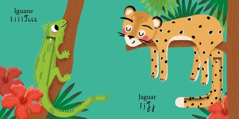 Je trace mon abc - des animaux