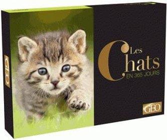 Calendrier perpétuel Géo 365 jours - Chats