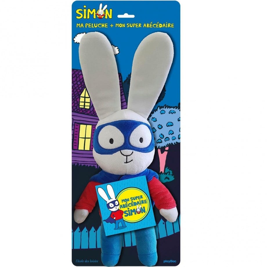 Ma peluche Superlapin et mon super abécédaire