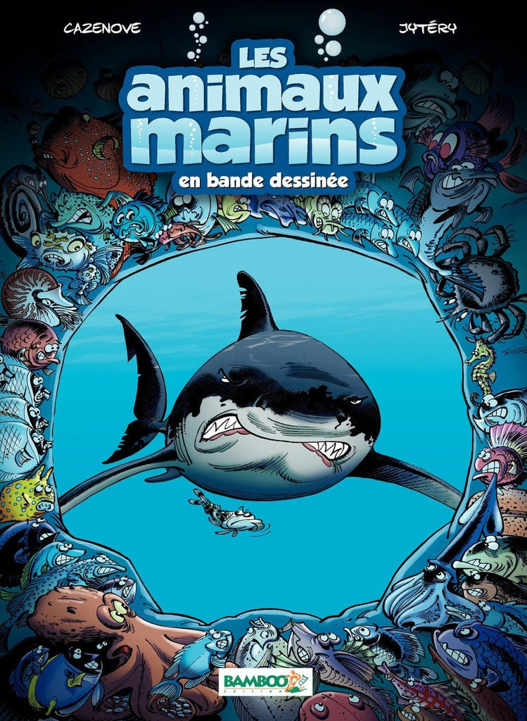 Les animaux marins en bande dessinée T01