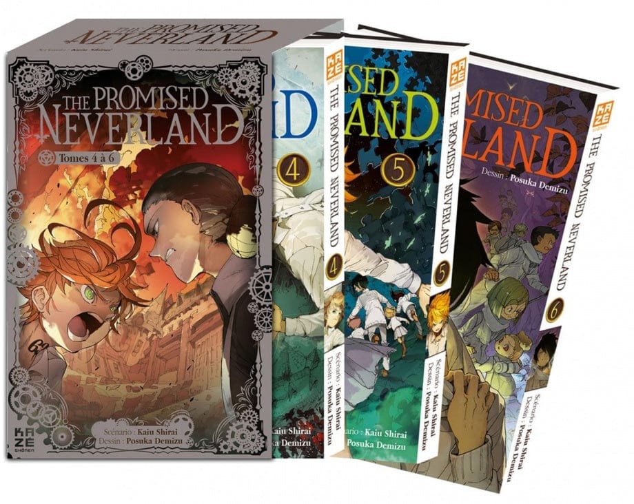 Coffret The Promised Neverland T04 à T06