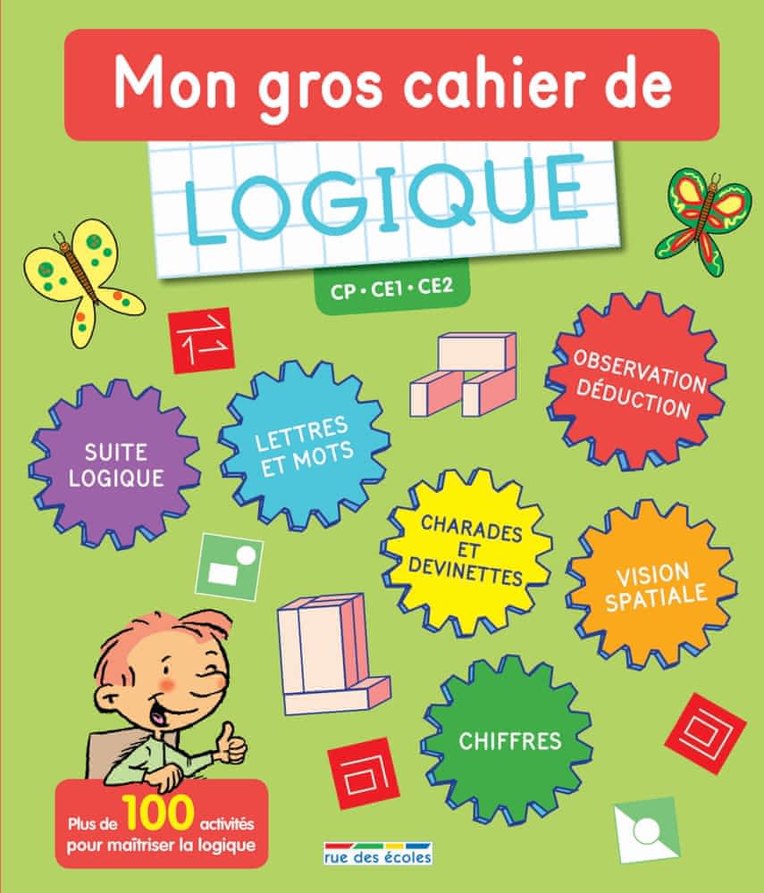 Mon gros cahier de logique CP-CE1-CE2
