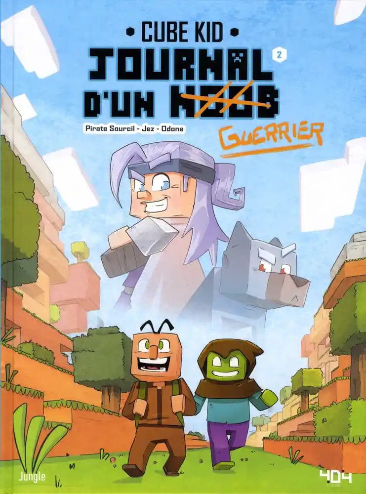 Journal d'un noob T02 - Balade dans le Nether (BD)