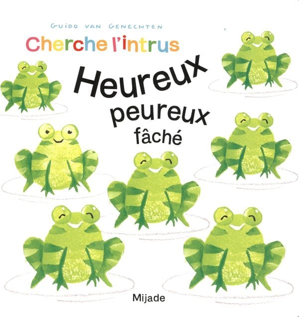 Cherche l'intrus - Heureux, peureux, fâché