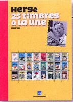 Hergé - 25 timbres à la Une