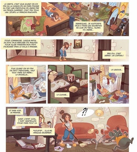 L'envers des contes T01 - Une soeur pas si laide de Cendrillon