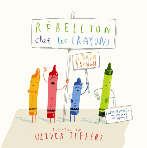 Rébellion chez les crayons