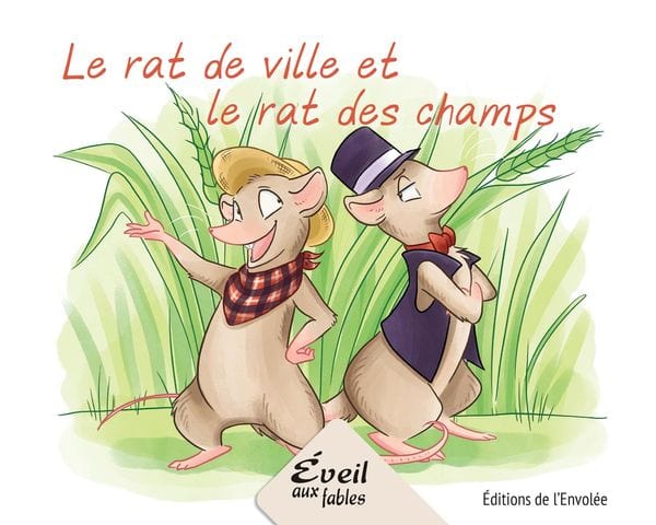 Éveil aux fables - Série 3 - Le rat des villes et le rat des champs