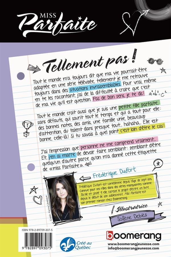Miss Parfaite T01 - Tellement pas !