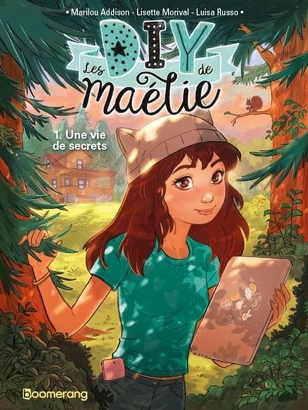 Les DIY de Maélie T01 : Une vie de secrets (BD)