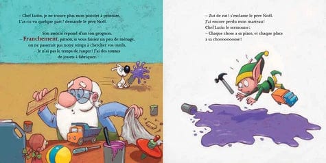 Le Père Noël est allergique au ménage !