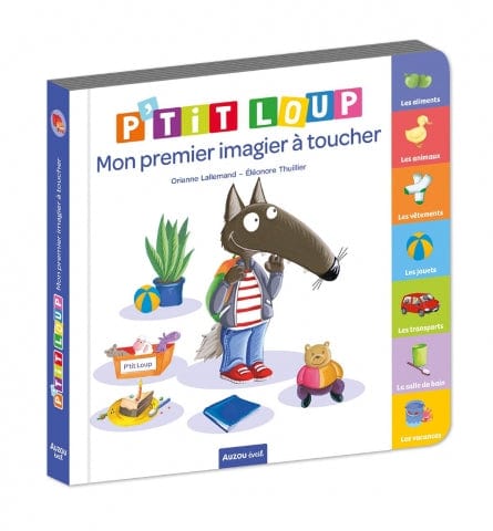 P'tit loup - Mon premier imagier à toucher