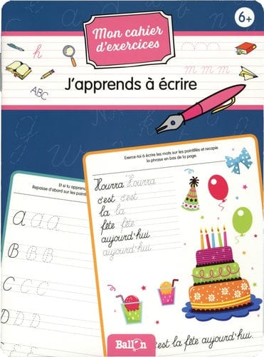 Mon cahier d'exercices - J'apprends à écrire