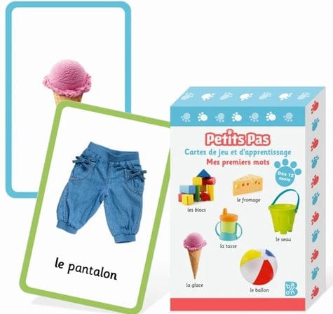 Petits pas - cartes de jeu et d'apprentissage - Mes 1ers mots
