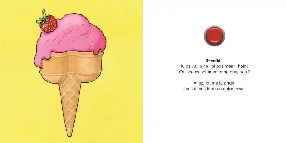 Le bouton magique du professeur lapin