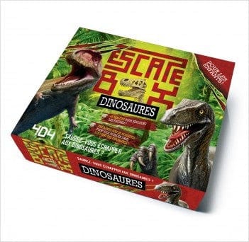 Escape box pour les enfants - Dinosaures