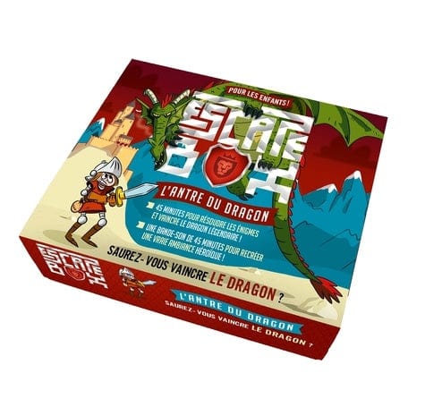 Escape box pour les enfants - l'Antre du dragon