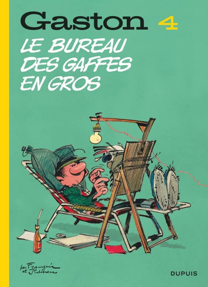 Gaston Lagaffe T04 - Le bureau des gaffes en gros