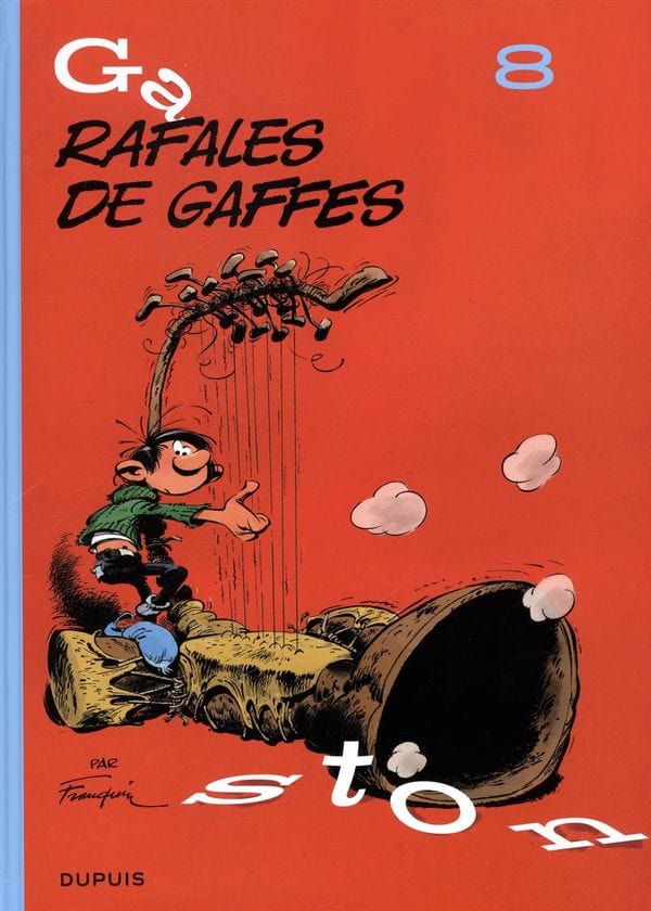 Gaston Lagaffe T08 - Rafales de gaffes