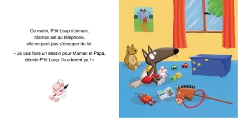 P'tit loup fait des bêtises