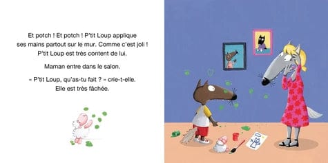P'tit loup fait des bêtises