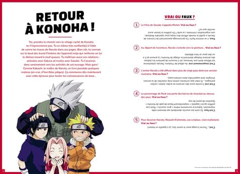 Le livre d'activités - Naruto