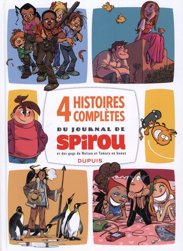 4 histoires complètes du journal de Spirou
