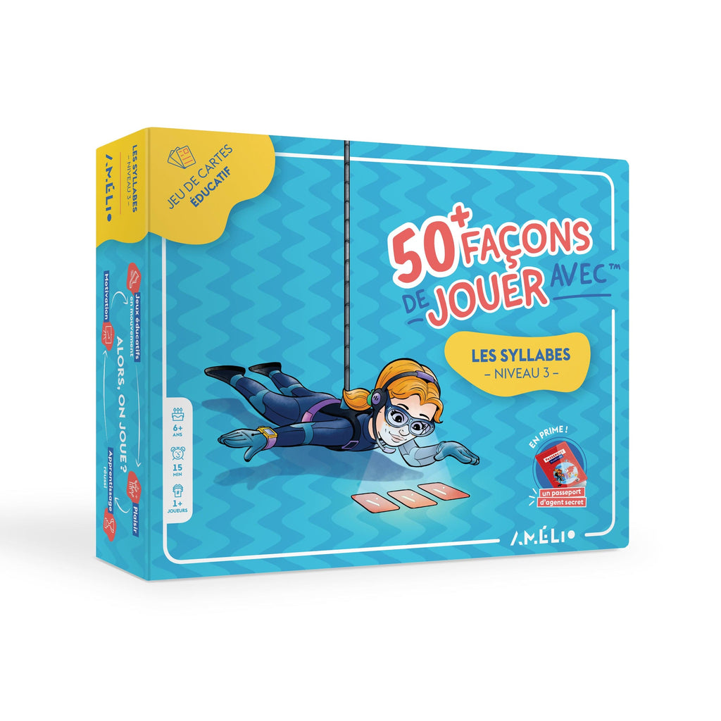 Amélio – 50+ façons de jouer avec… Les syllabes (Niveau 3)