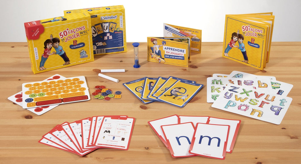 50+ façons de jouer avec… L’alphabet